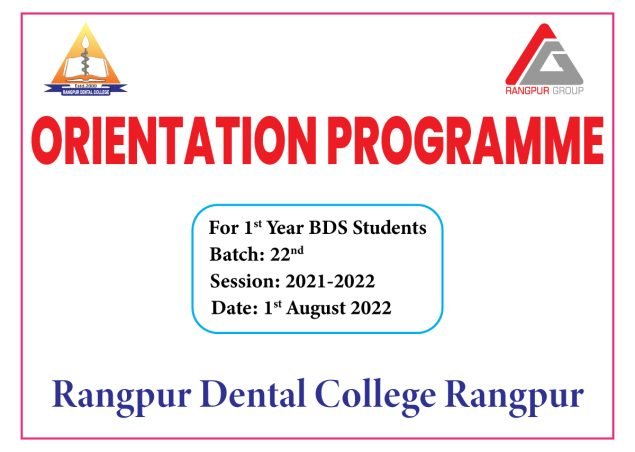 Rcmc-Oriantation of 2021-2022 Rcmc-Oriantation of 2021-2022